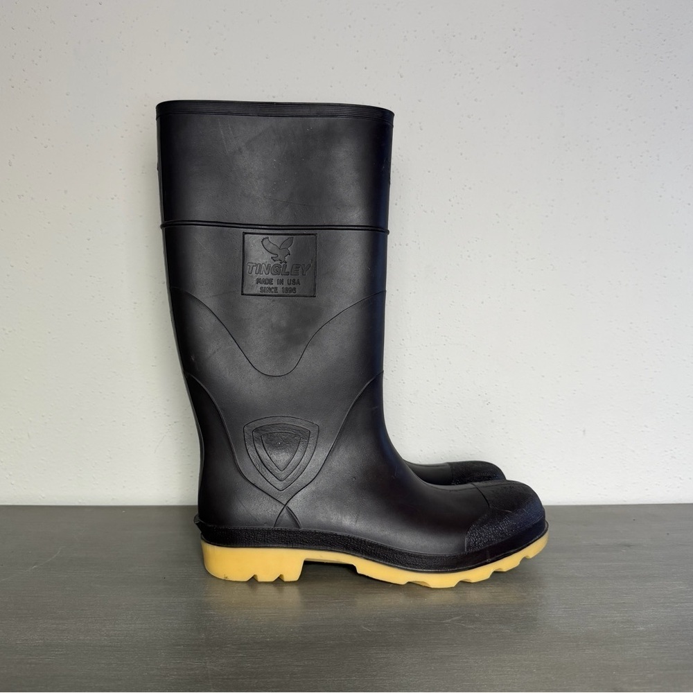 TINGLEY Rubber Boots Men’s Size 10 Farming Hunting Duck Wading Waterproof Boots